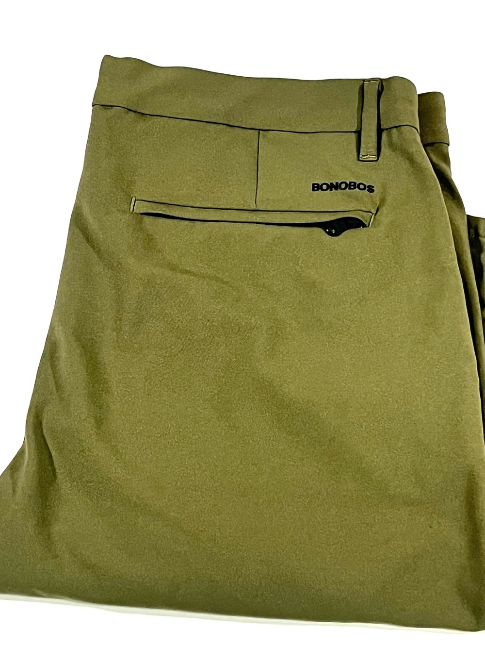 Bonobos Olive Athletic Golf Chino Pants